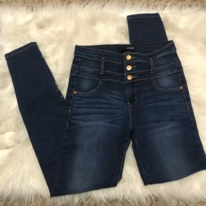 Hi Waist Super Skinny Refuge Jeans